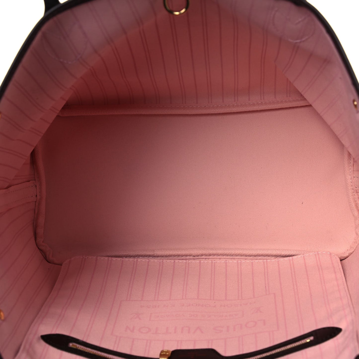 Damier Ebene Neo Neverfull MM Rose Ballerine