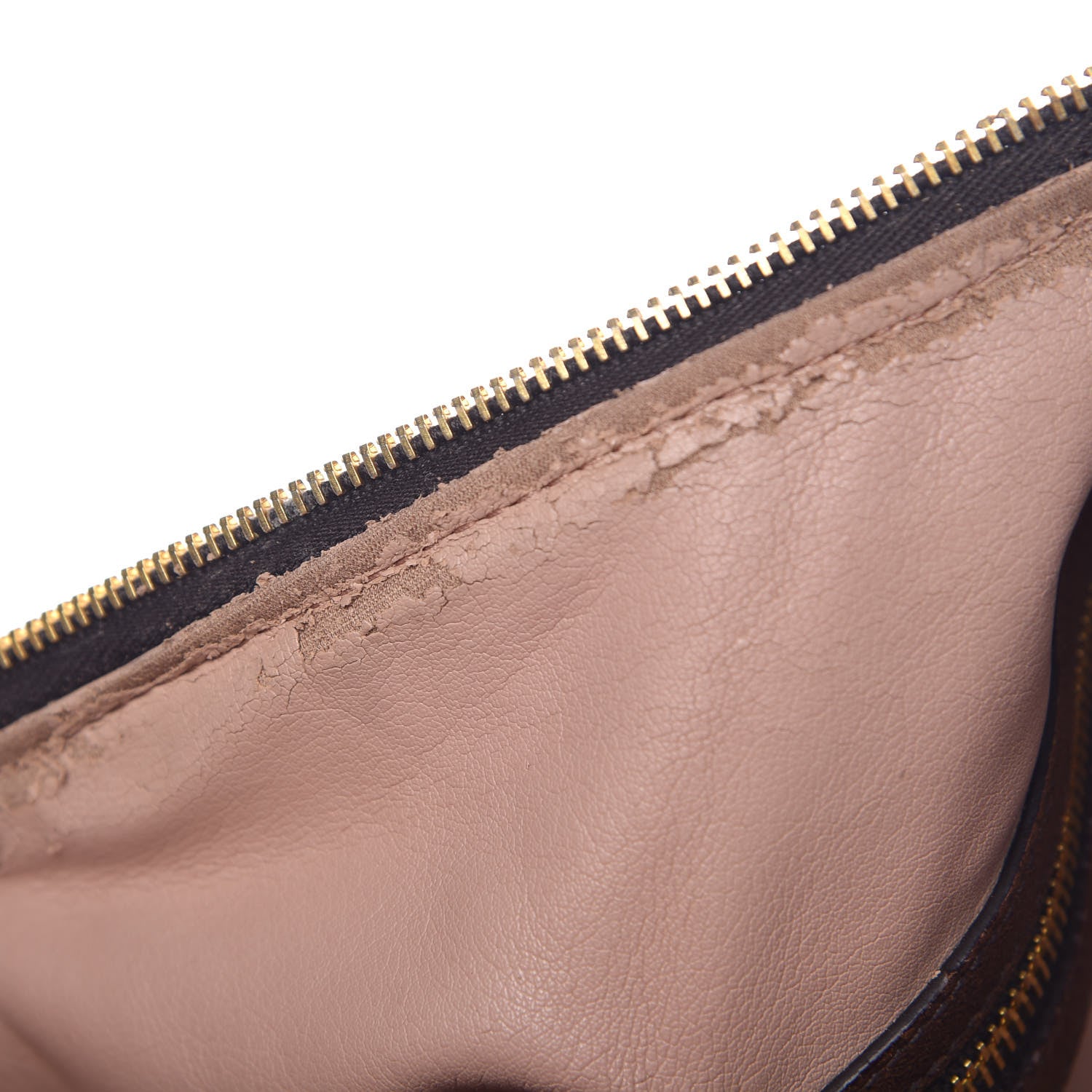Prada Cervo Lux Deerskin Chain Bag Bruciato 13 of 15