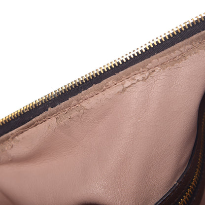 Prada Cervo Lux Deerskin Chain Bag Bruciato 13 of 15