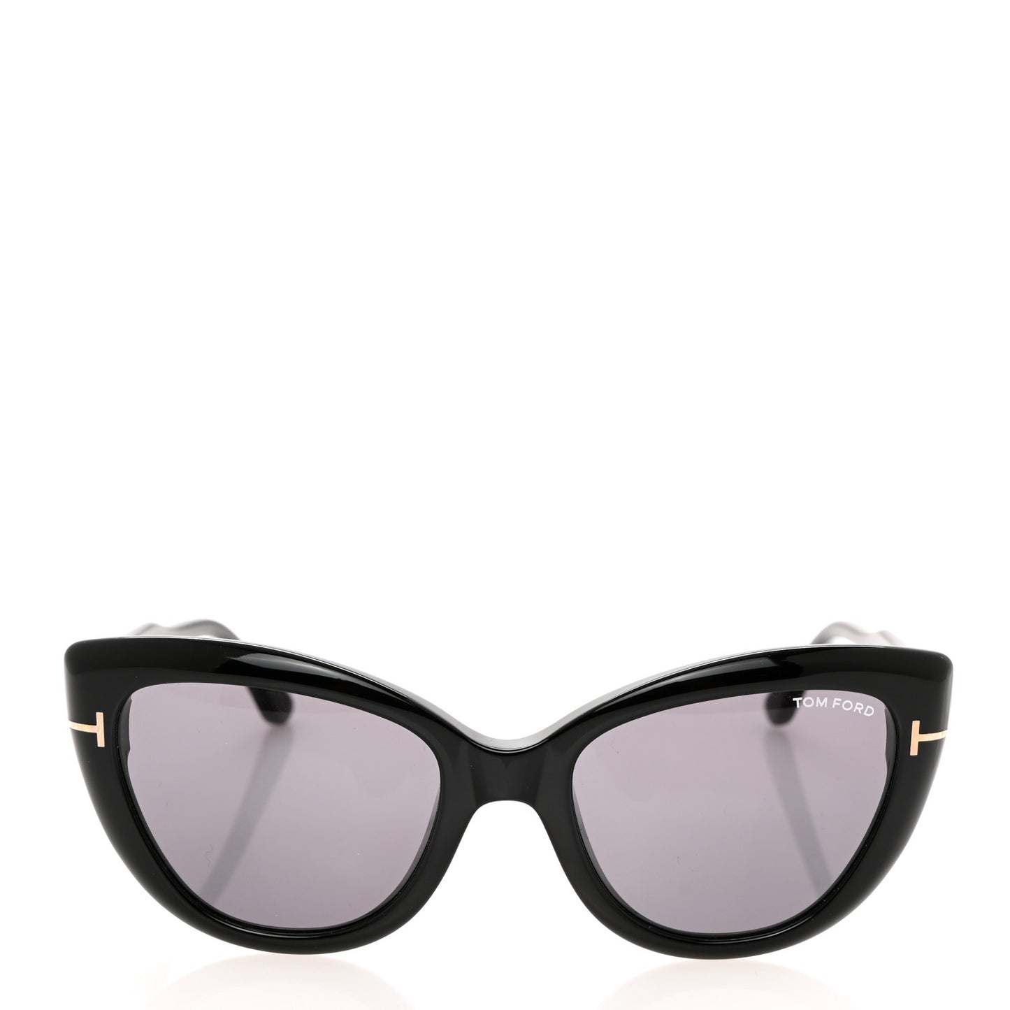 Acetate Anya Cat Eye Sunglasses TF762 Black