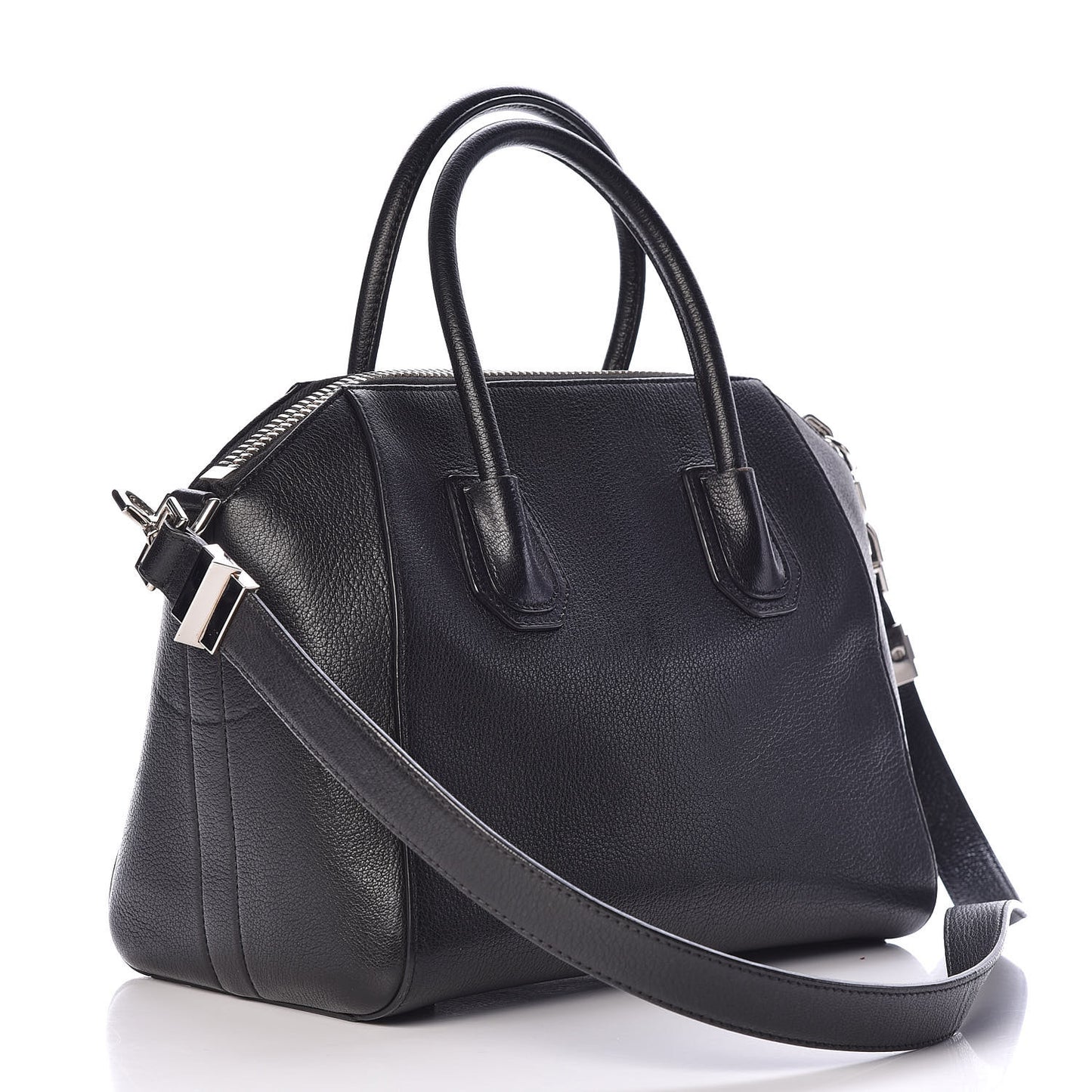 Sugar Goatskin Small Antigona Black