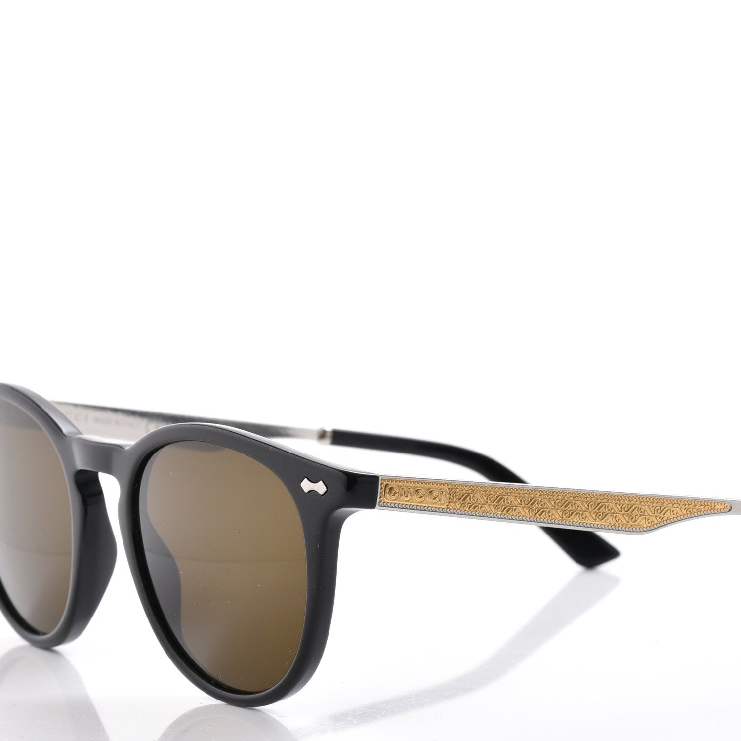 Gucci Round GG1127/S Sunglasses Black 6 of 8