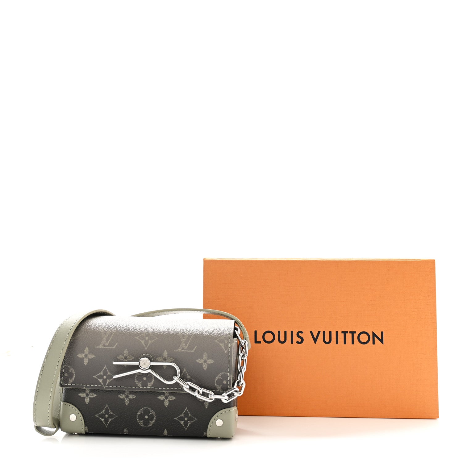 Louis Vuitton Monogram Gradient Steamer Wearable Wallet Khaki Green 10 of 10