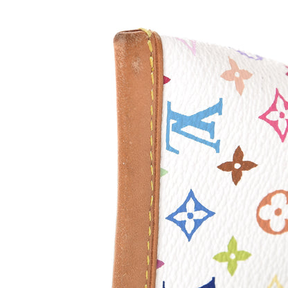 Louis Vuitton Monogram Multicolor Berlingot Coin Purse White 8 of 9