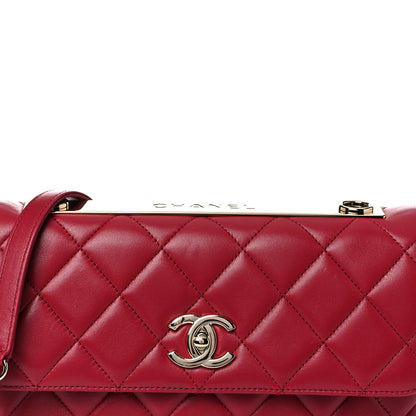 Chanel Lambskin Quilted Medium Trendy CC Flap Pink 12 of 17