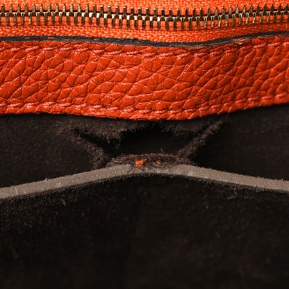 Mulberry Classic Grain Small New Bayswater Orange 9 of 9