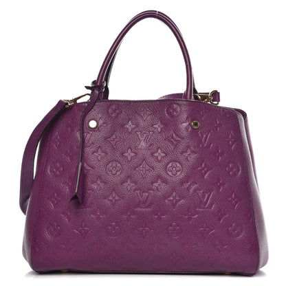 Louis Vuitton Empreinte Montaigne MM Amethyste 1 of 12