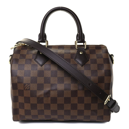 Louis Vuitton Damier Ebene Speedy Bandouliere 25 1 of 10