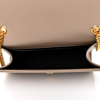 Saint Laurent Grain De Poudre Small Monogram Kate Satchel Nude Powder 4 of 7
