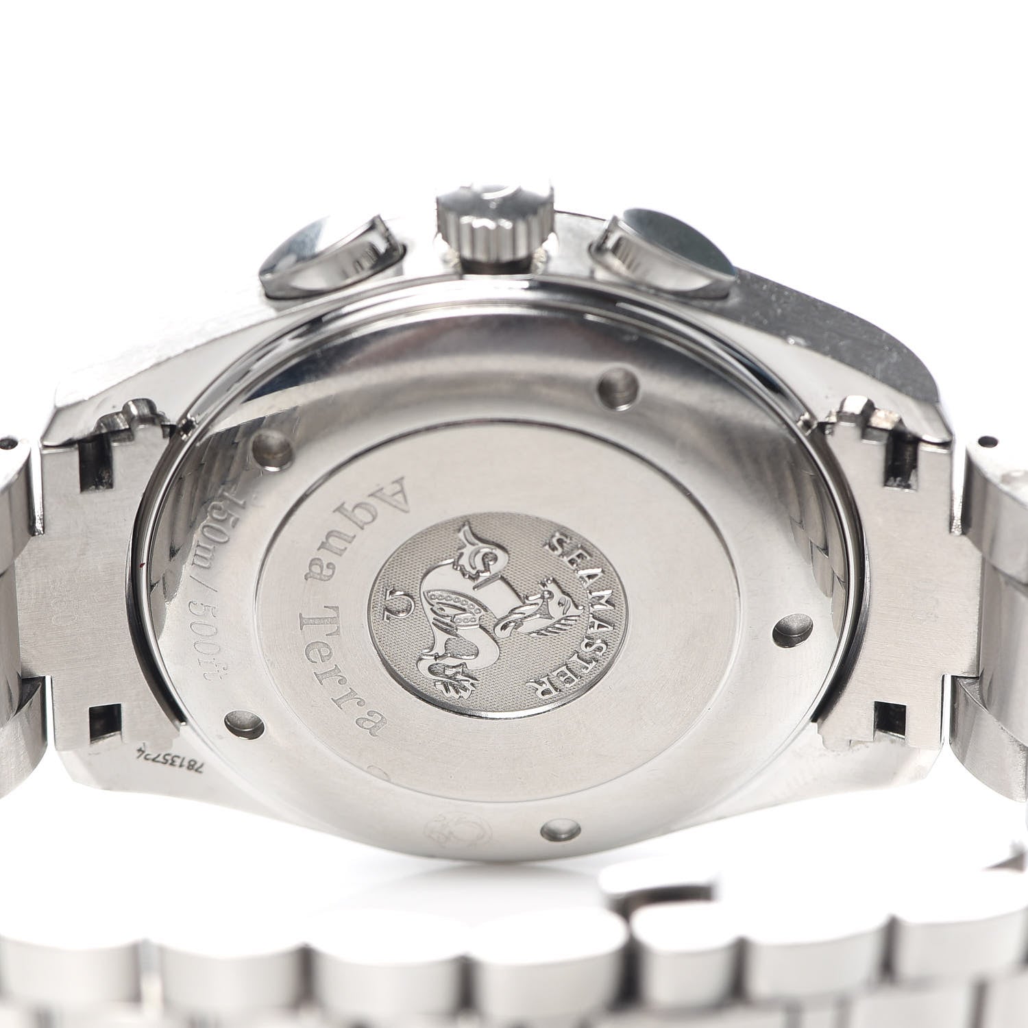 Omega Stainless Steel 42mm Seamaster Aqua Terra Chronograph Automatic Watch Black 221.10.42.40.01.002 4 of 8
