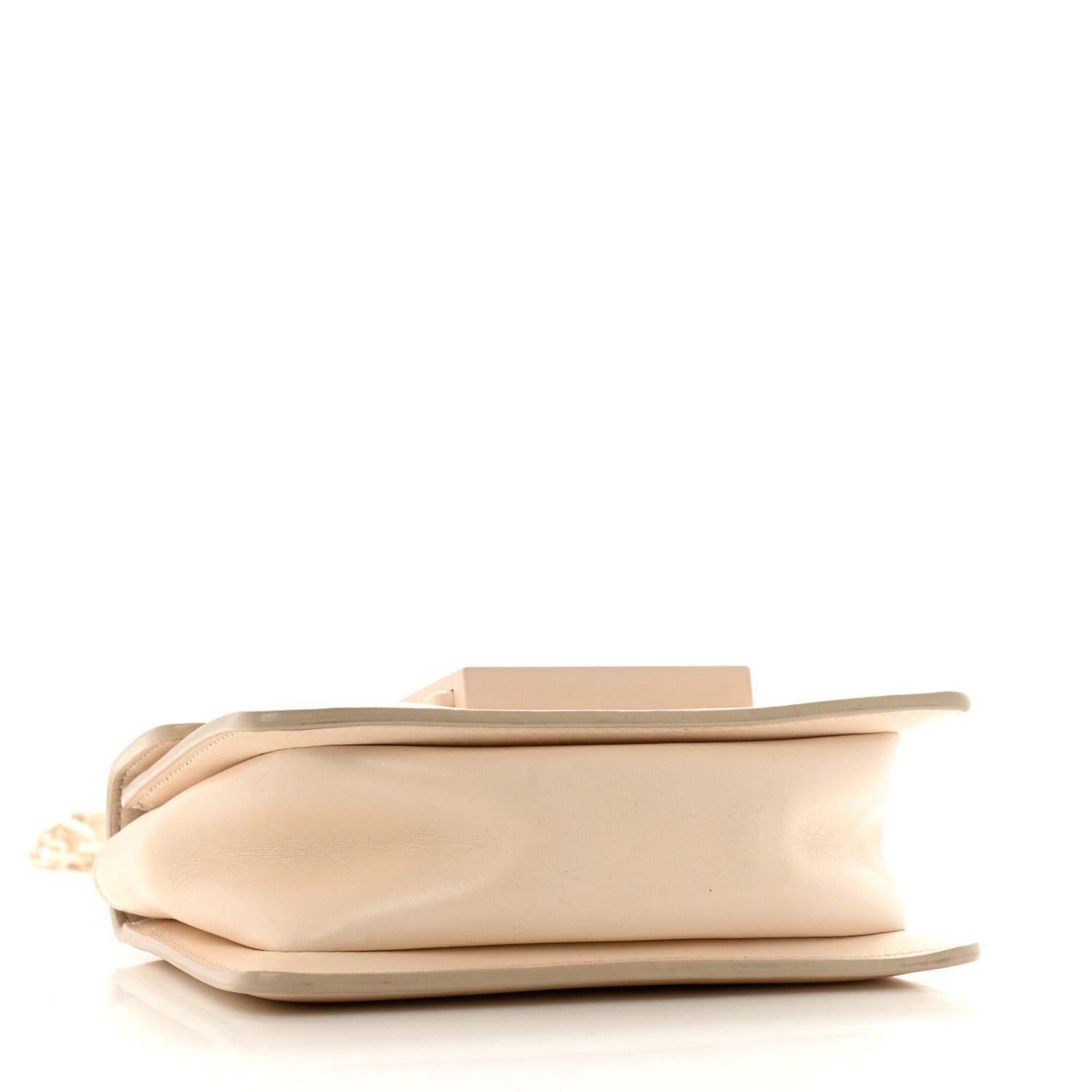 Tom Ford Calfskin Small T Clasp Chain Bag Vanilla 4 of 12