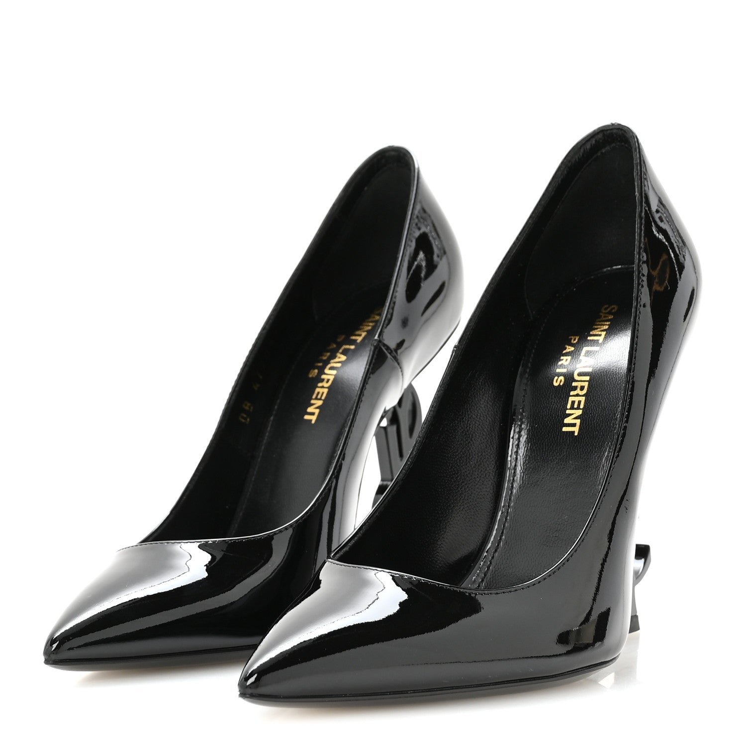 Saint Laurent Patent Opyum 110 Pumps 35.5 Black 4 of 9