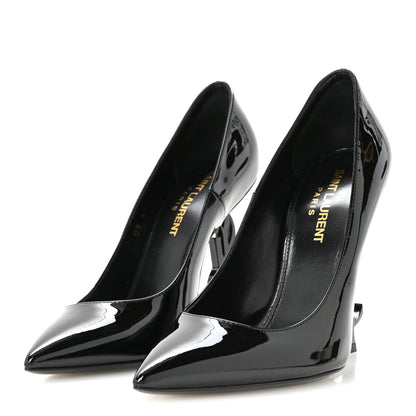 Saint Laurent Patent Opyum 110 Pumps 35.5 Black 4 of 9