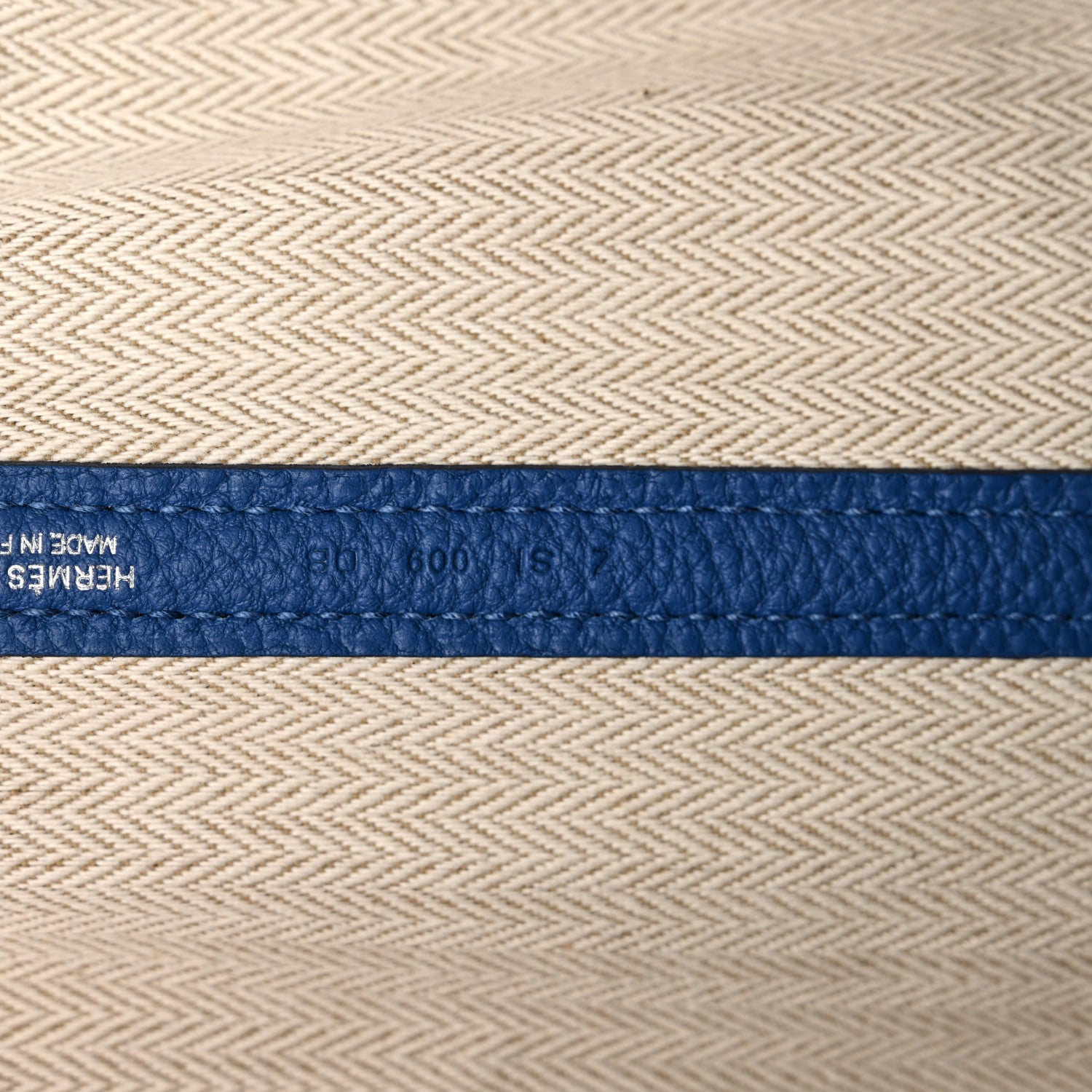 Hermes Negonda Garden Party 36 MM Bleu France 6 of 11