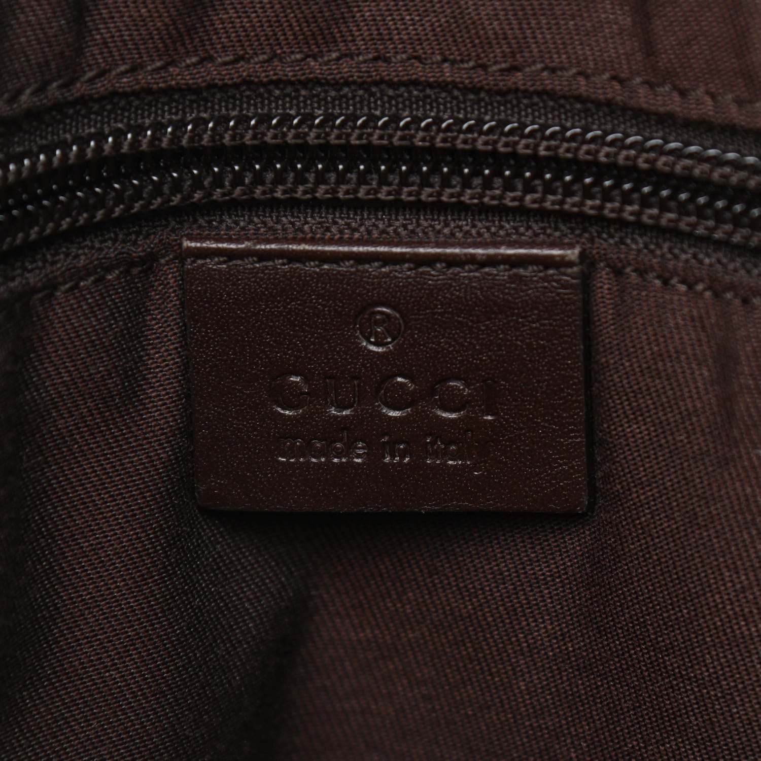 Gucci Monogram Calfskin Perforated Medium Flat Messenger Bag Dark Brown 7 of 12