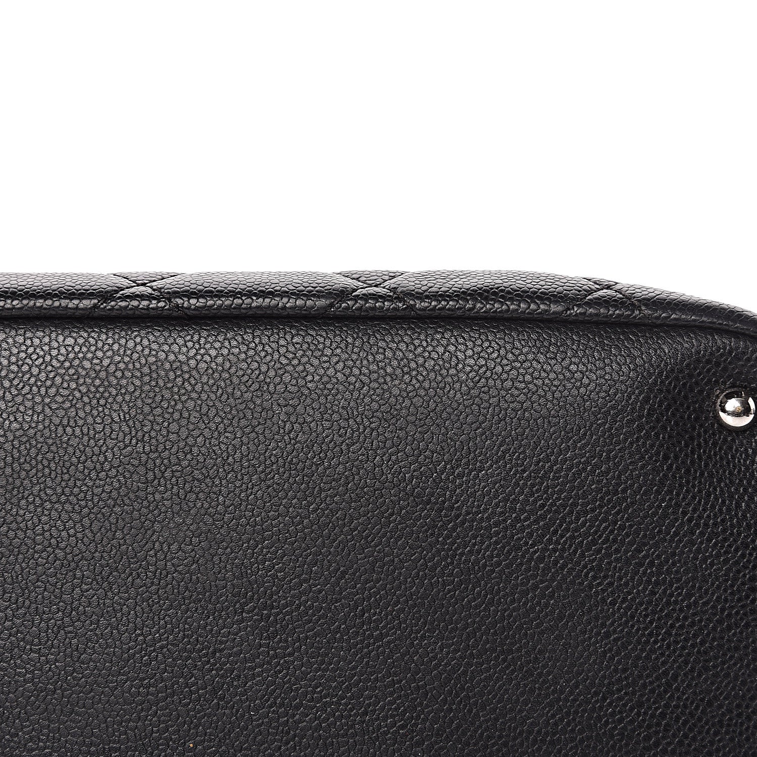 Chanel Caviar Quilted CC Timeless Soft Tote Black 11 of 14