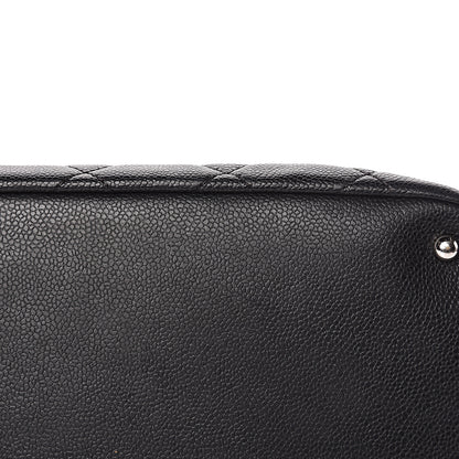 Chanel Caviar Quilted CC Timeless Soft Tote Black 11 of 14
