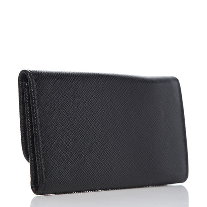 Prada Saffiano Metal 6 Key Holder Black 3 of 7