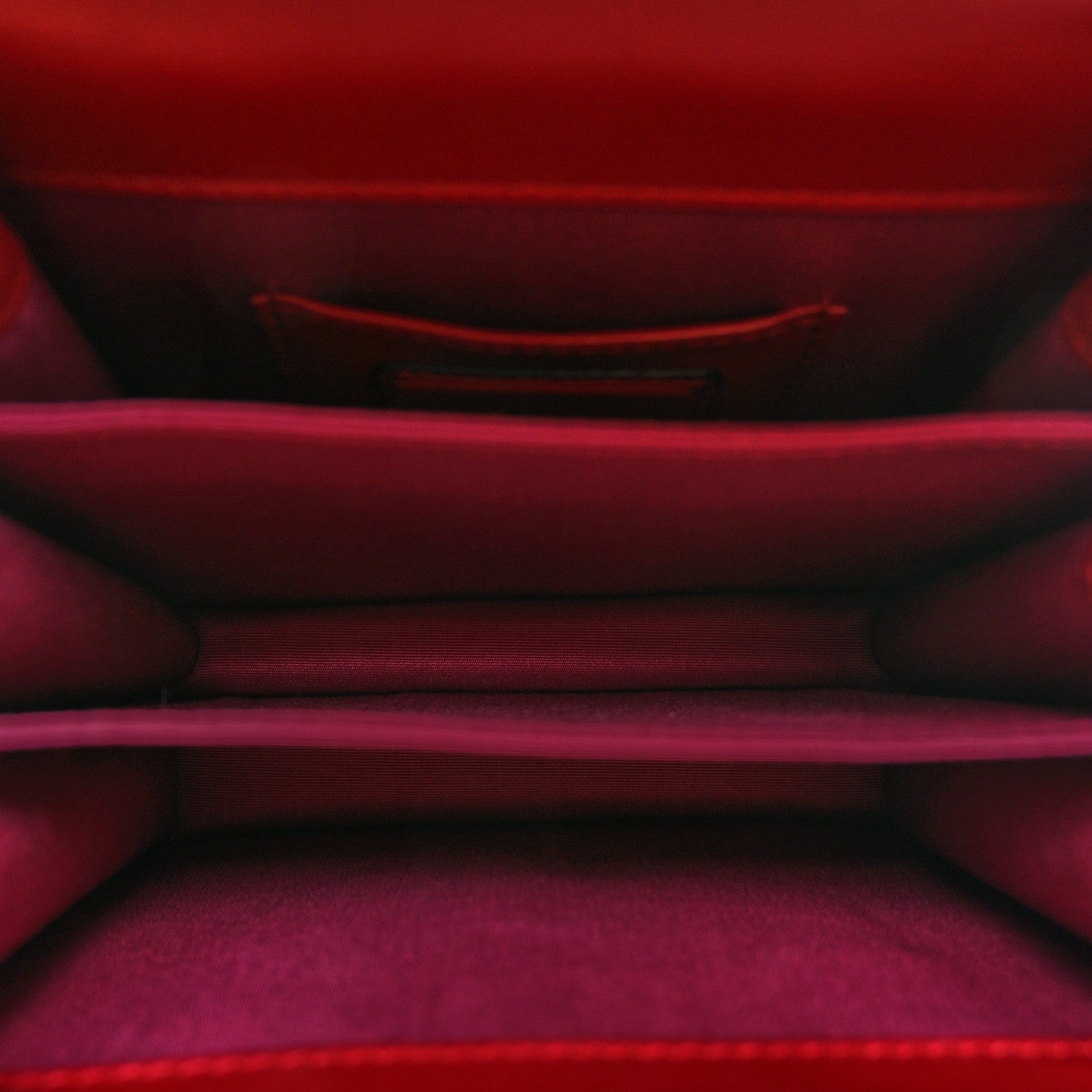 Bulgari Calfskin Serpenti Forever Top Handle Red 5 of 11