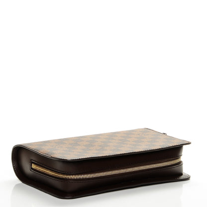 Louis Vuitton Damier Ebene Pochette Saint Louis Clutch 4 of 6