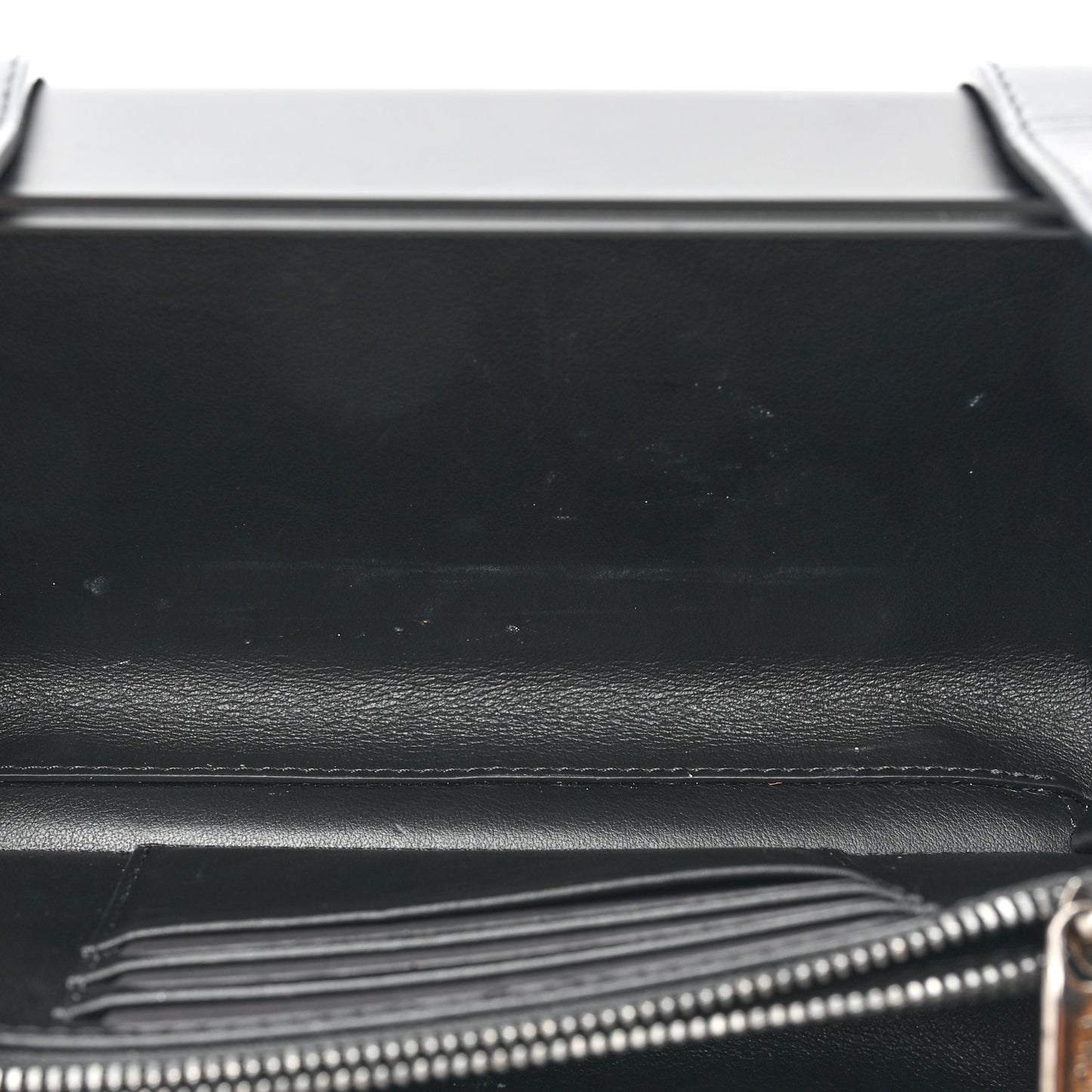 Matte Polycarbonate Personal Cross-Body Bag Black