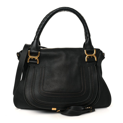 Chloe Calfskin Medium Marcie Satchel Black 1 of 6
