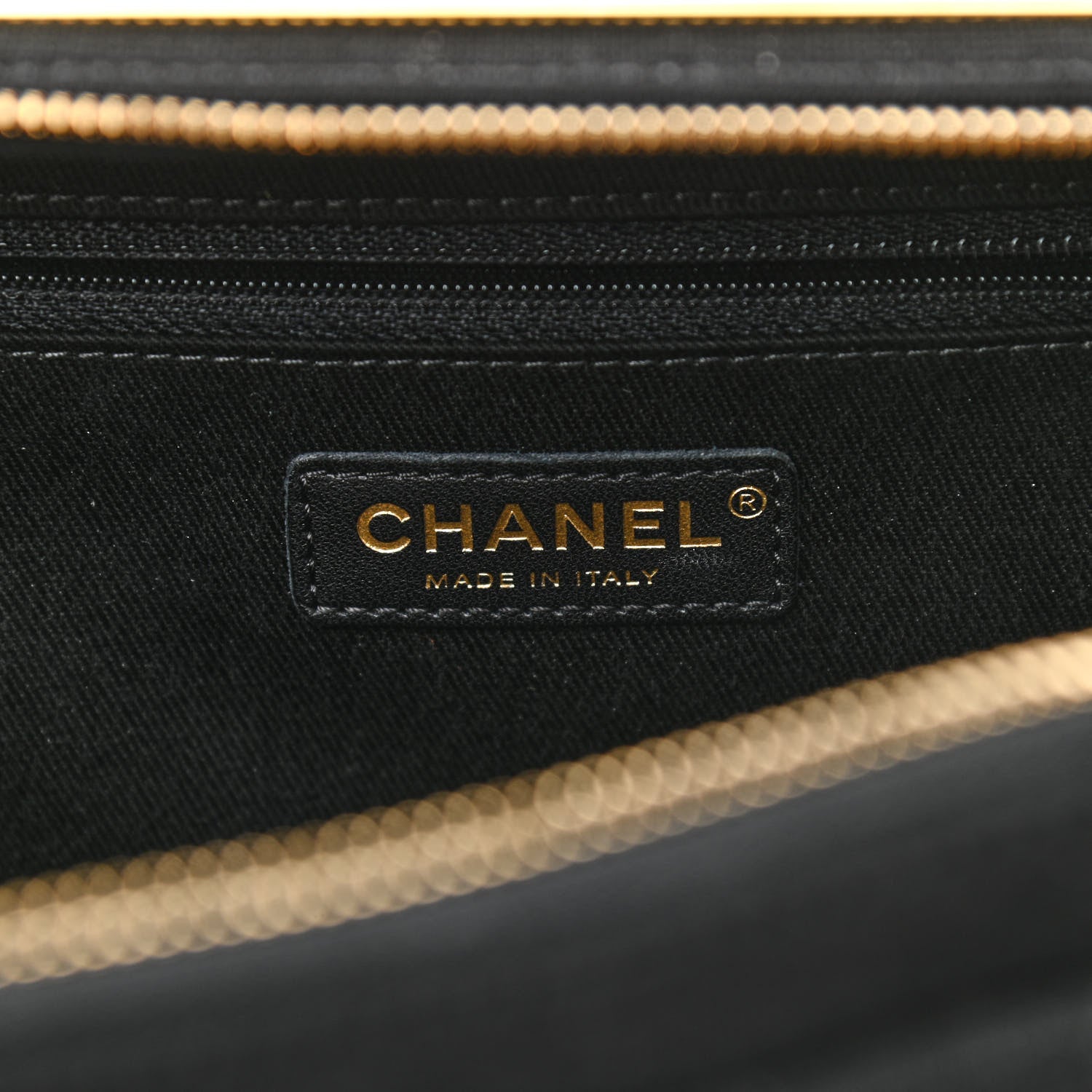 Chanel Jersey Chevron Quilted Medium Trendy CC Bowling Bag Black 7 of 11