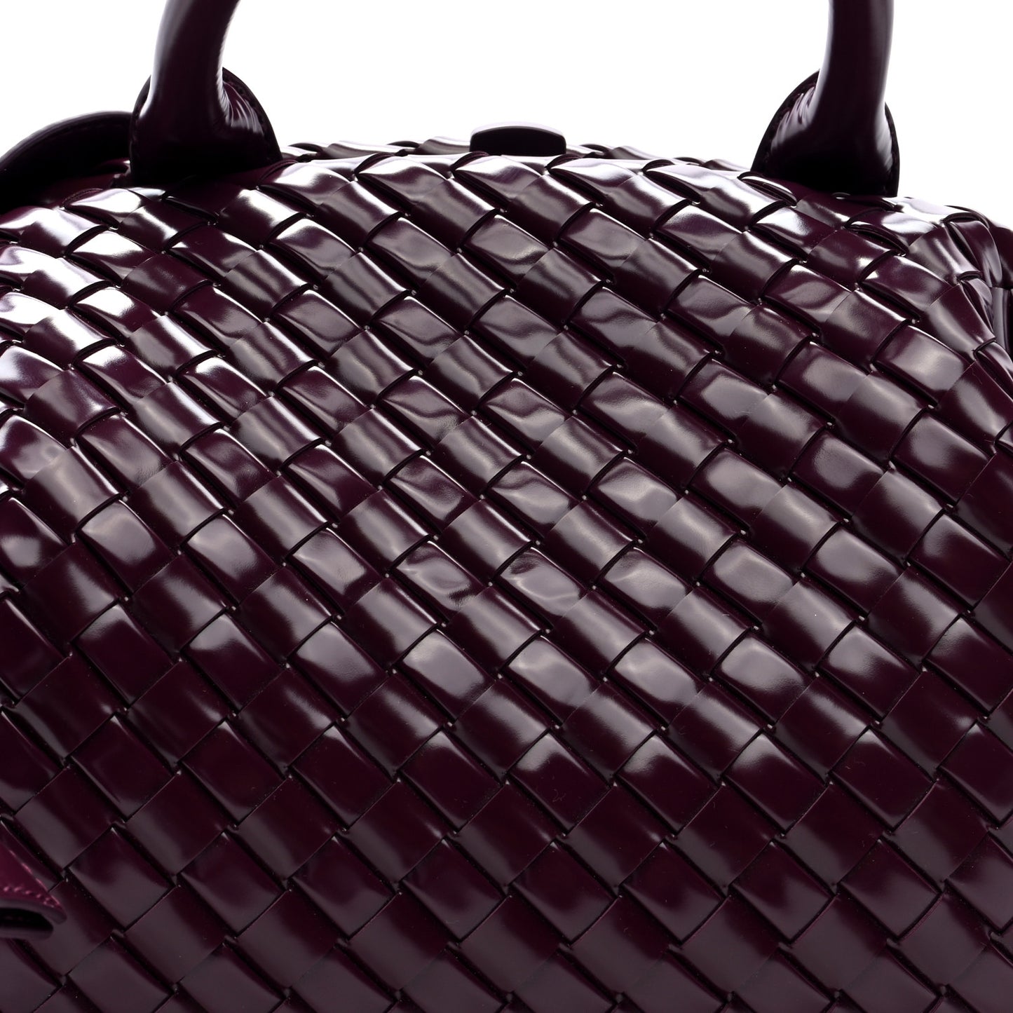Nappa Intrecciato Small Padded The Handle Tote Mystic