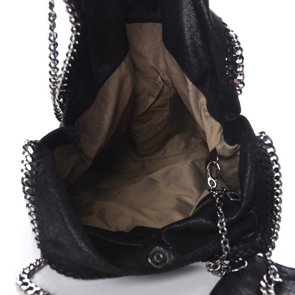 Stella McCartney Shaggy Deer Big Falabella Tote Black 6 of 10