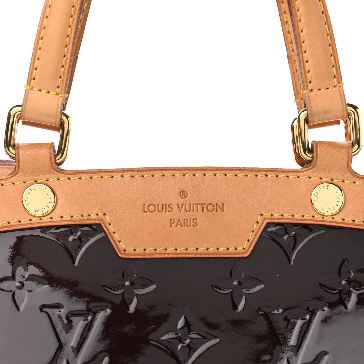 Louis Vuitton Vernis Brea MM Amarante 7 of 9