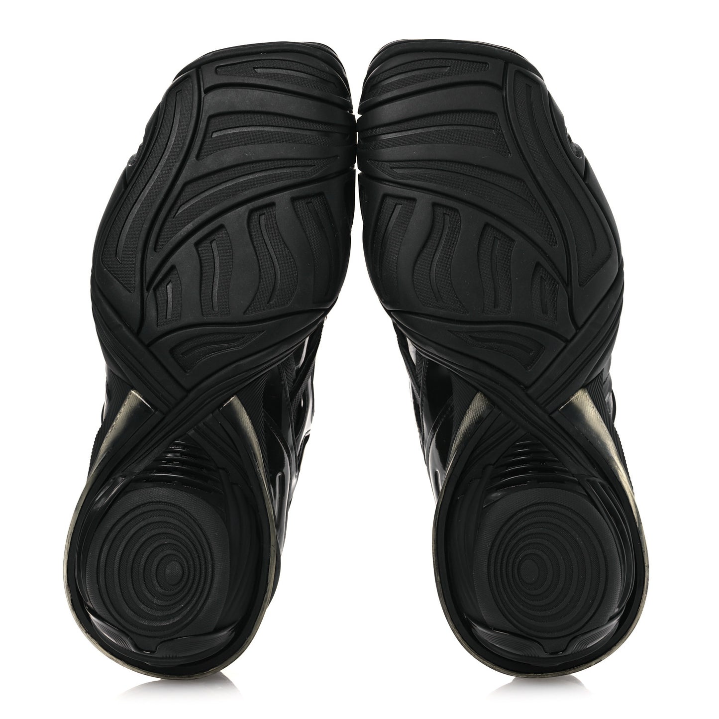 Rubber Mesh Womens Tyrex Sneakers 39 Black