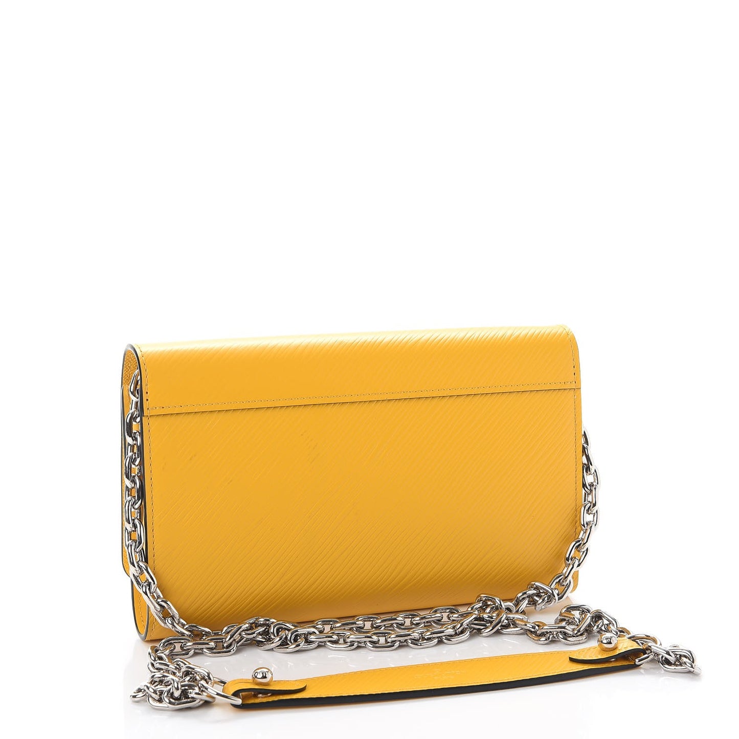 Epi Early Bird Twist Chain Wallet Jonquille
