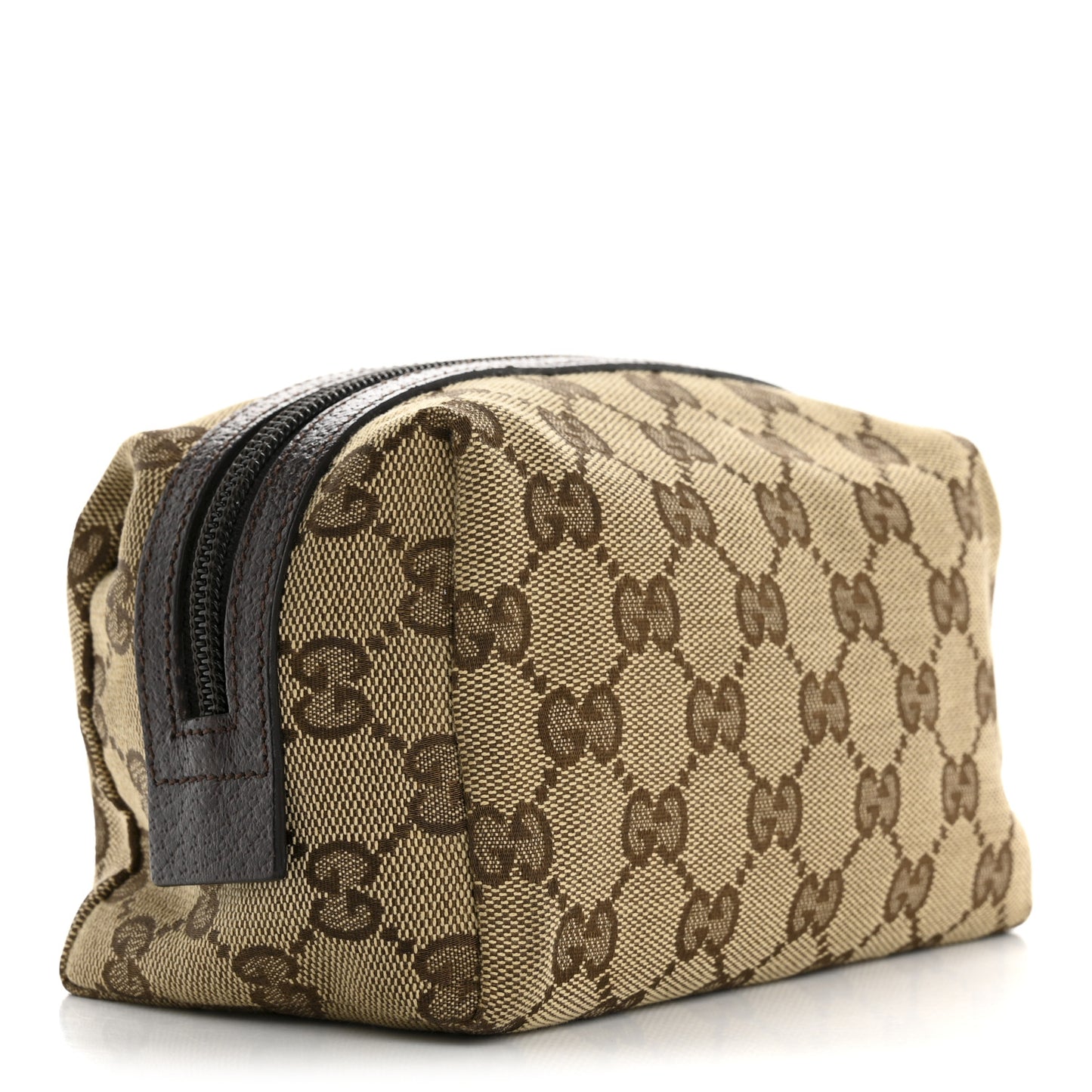 Monogram Large Cosmetic Case Brown