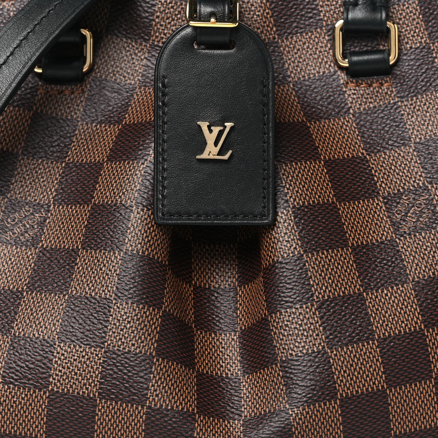 Damier Ebene Odeon Tote PM Black