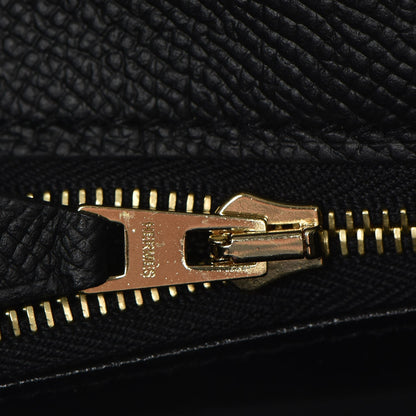 Hermes Epsom Kelly Sellier 32 Black 12 of 32