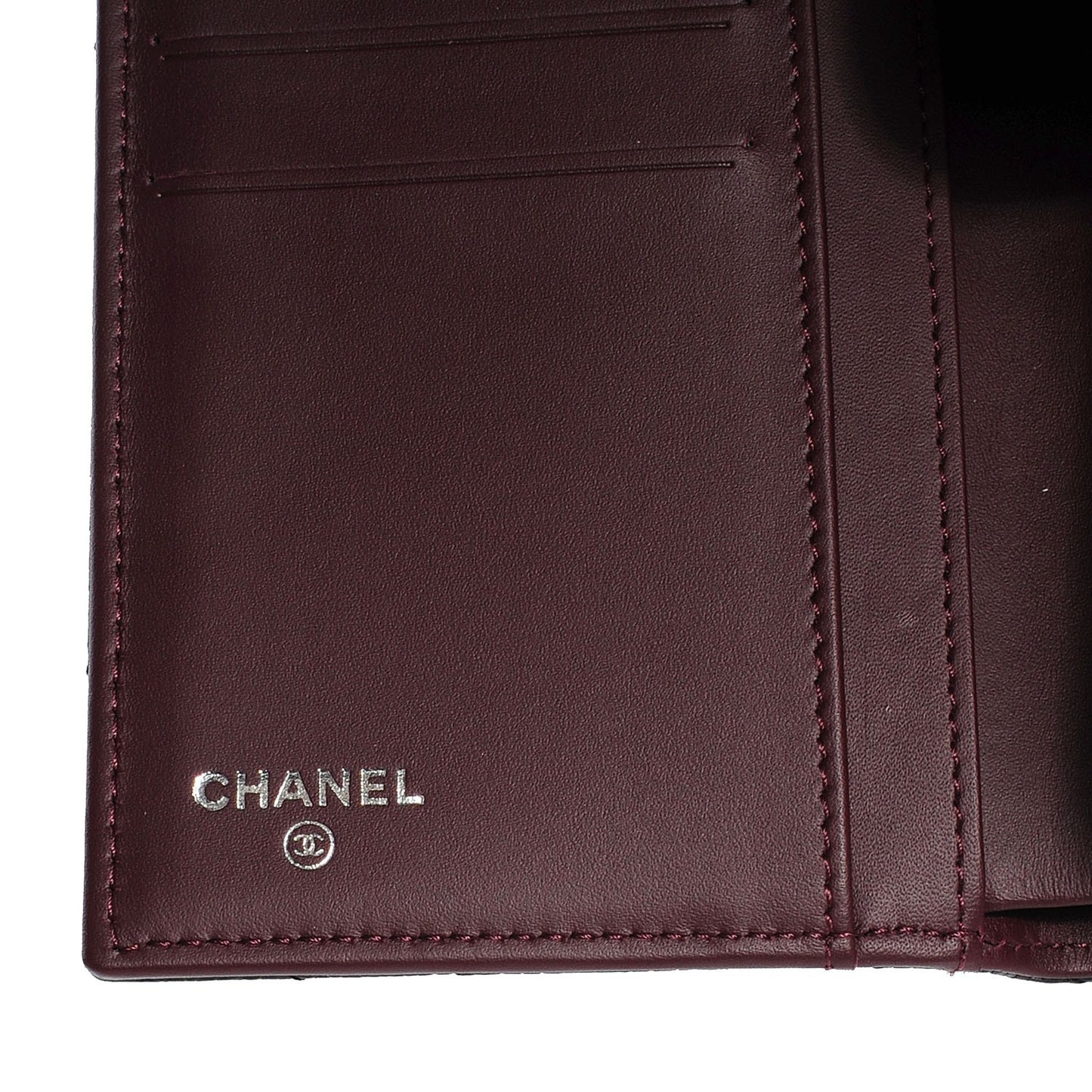 Caviar Quilted Large Flap Wallet Black
