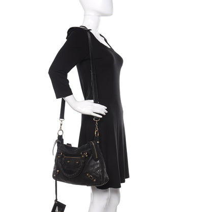 Balenciaga Agneau Giant 12 Gold Hardware Town Black 2 of 17