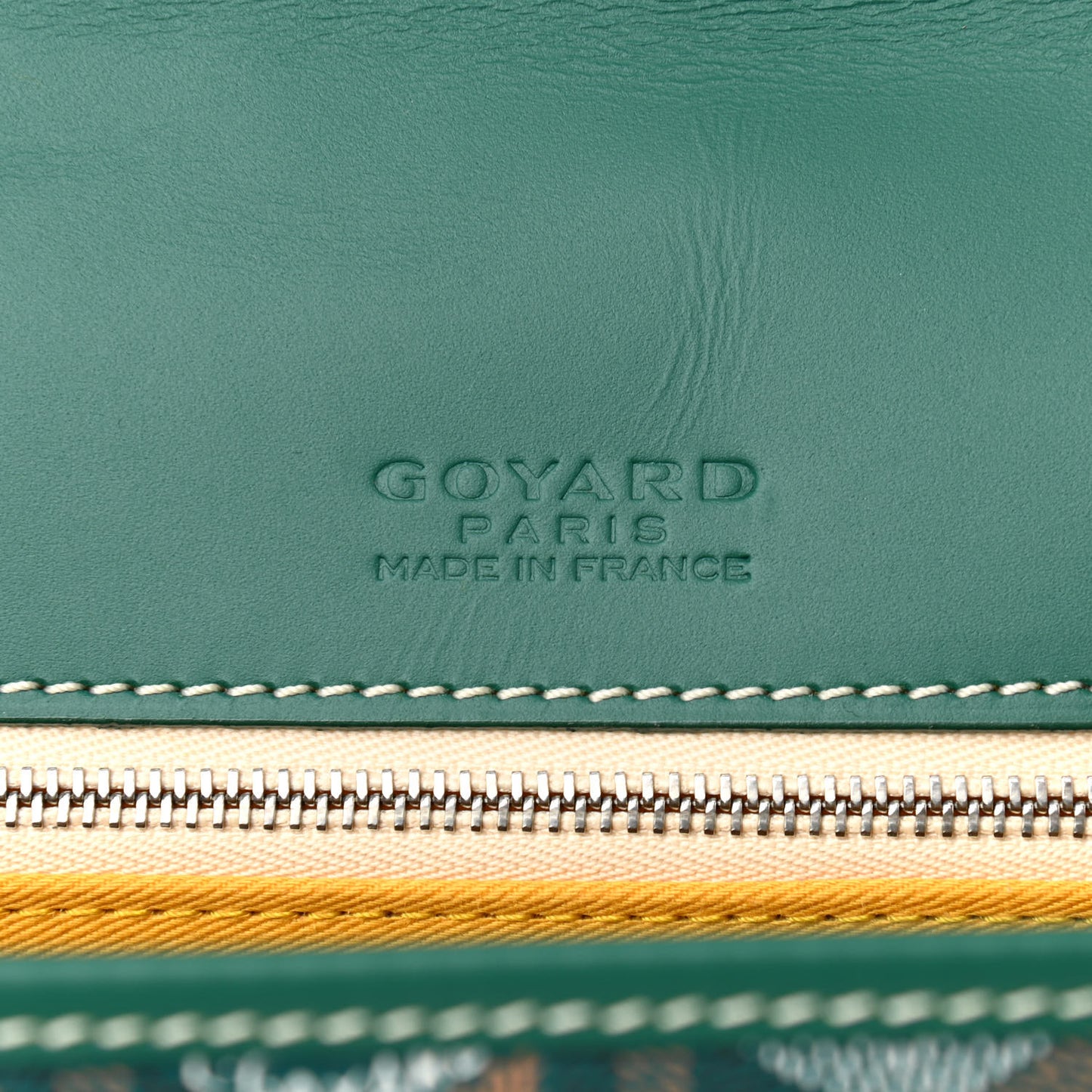 Goyardine Belvedere MM Messenger Bag Green