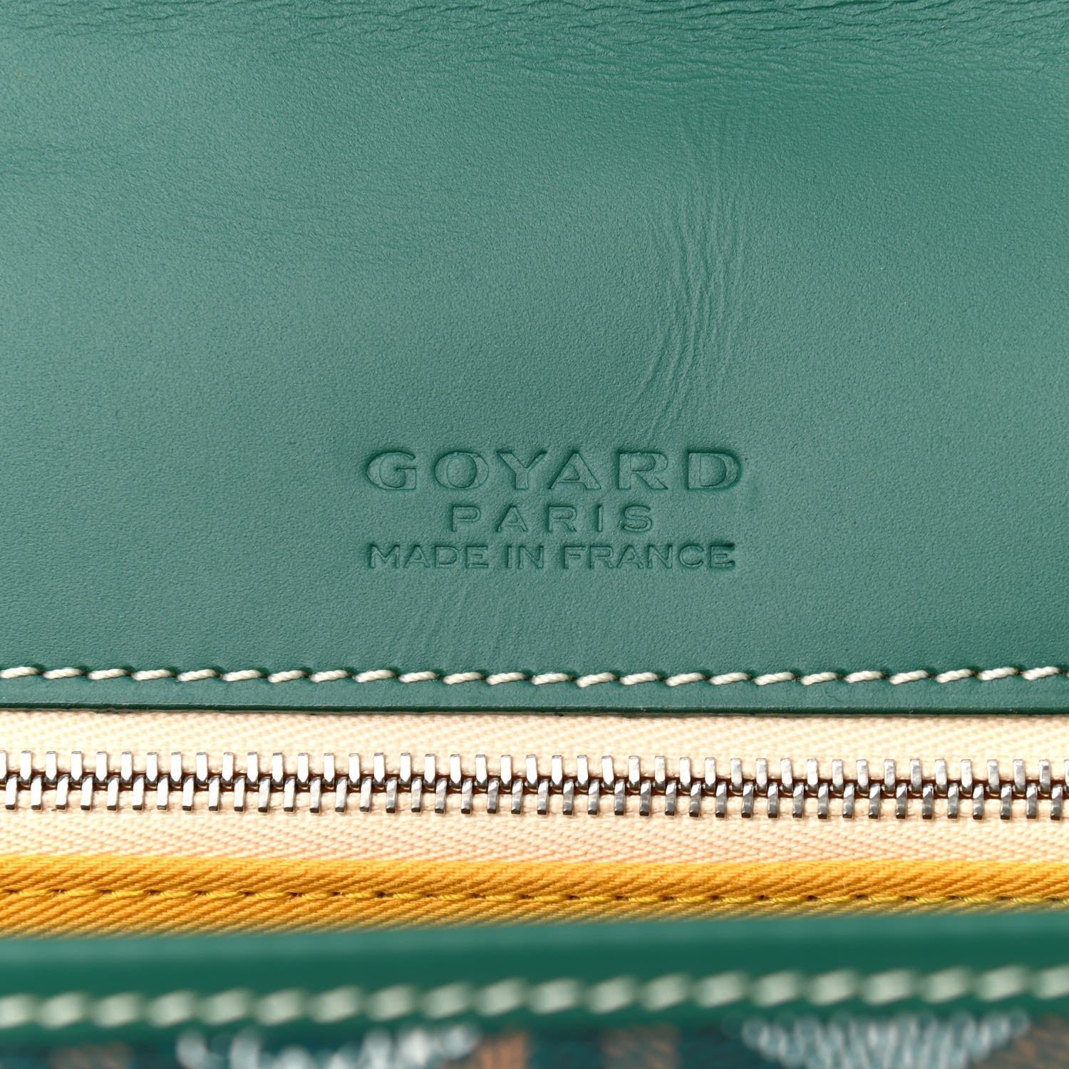 Goyard Goyardine Belvedere MM Messenger Bag Green 6 of 9