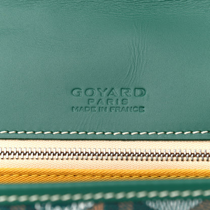 Goyard Goyardine Belvedere MM Messenger Bag Green 6 of 9