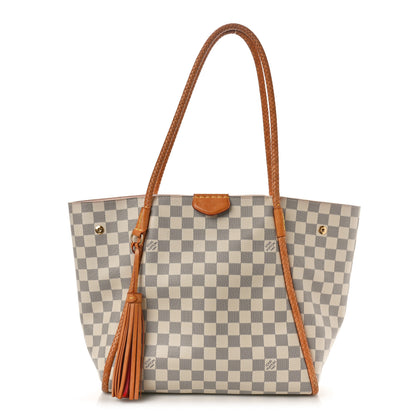 Louis Vuitton Damier Azur Propriano Rose Ballerine 1 of 13