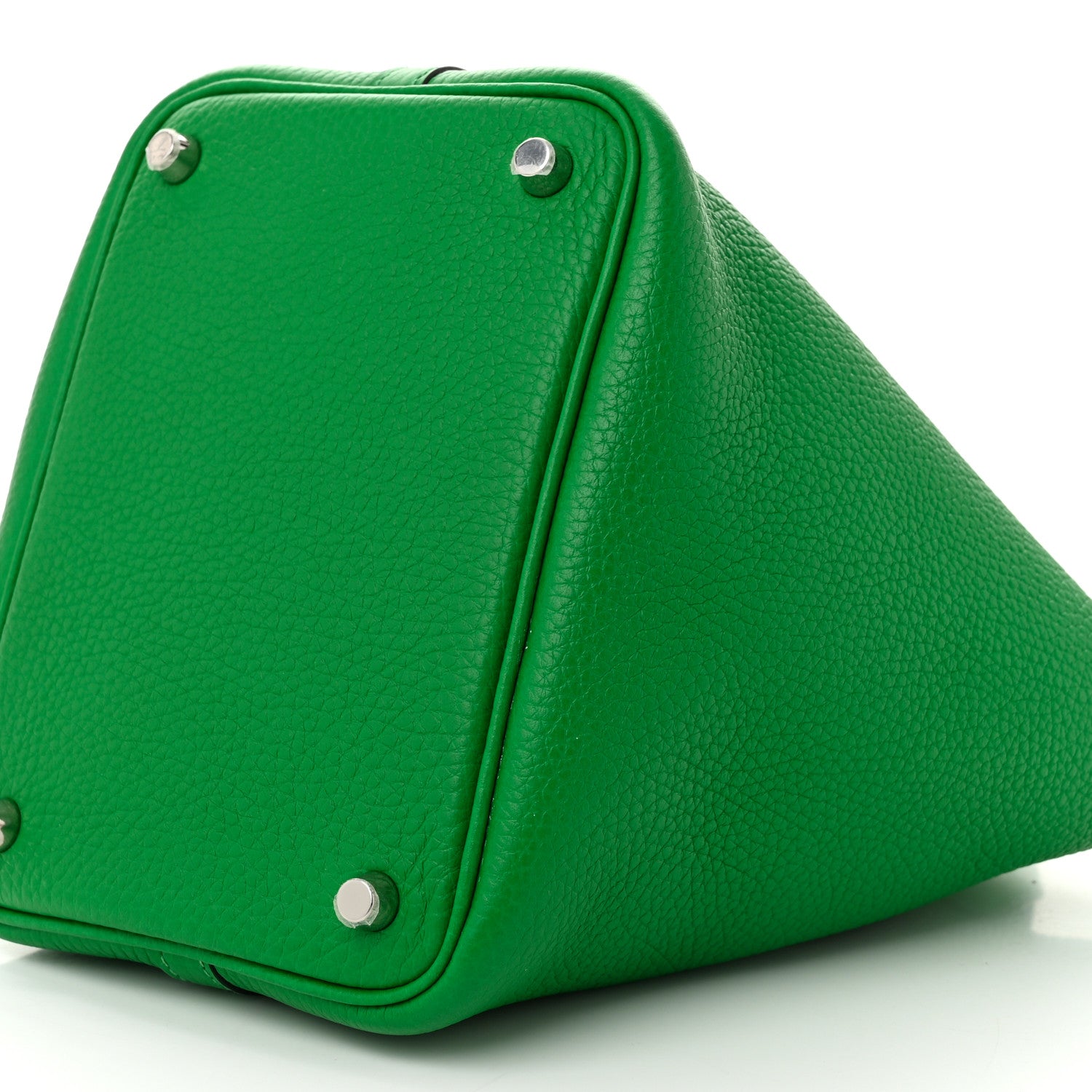Hermes Taurillon Clemence Picotin Lock 18 PM Bambou 10 of 11