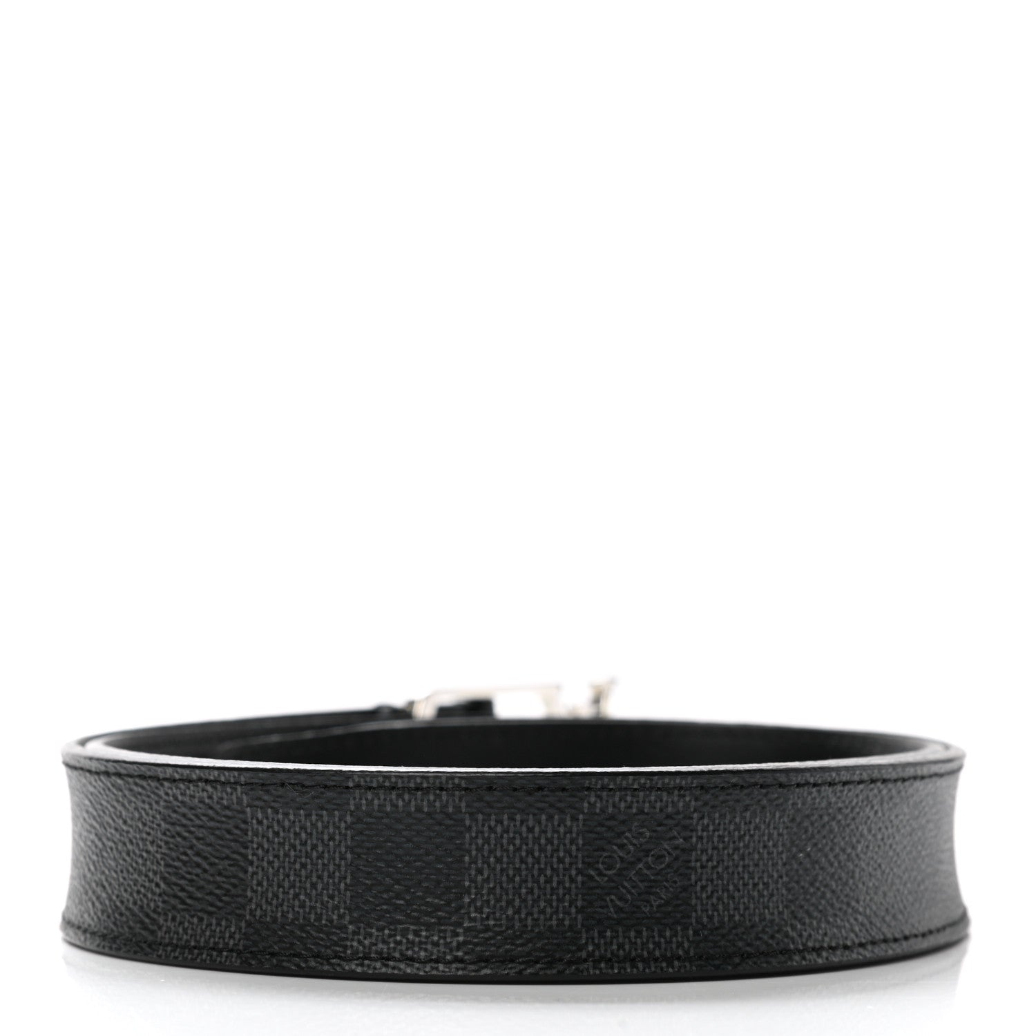 Louis Vuitton Damier Graphite 30mm Neogram LV Belt 85 34 2 of 8