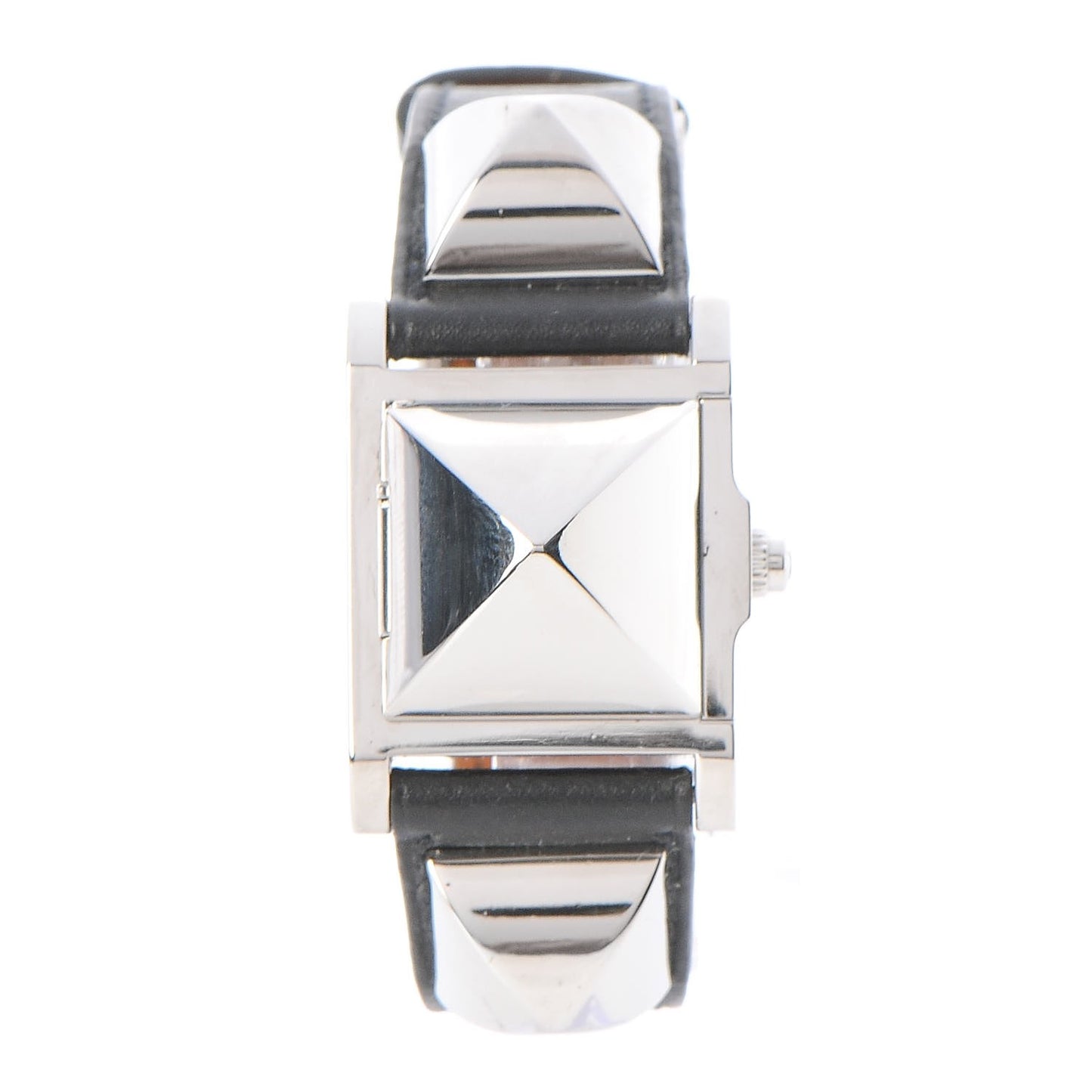 Stainless Steel Epsom 23mm Medor Quartz Watch Noir
