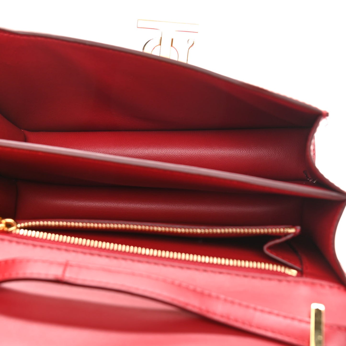 Calfskin Small TB Bag Dark Crimson