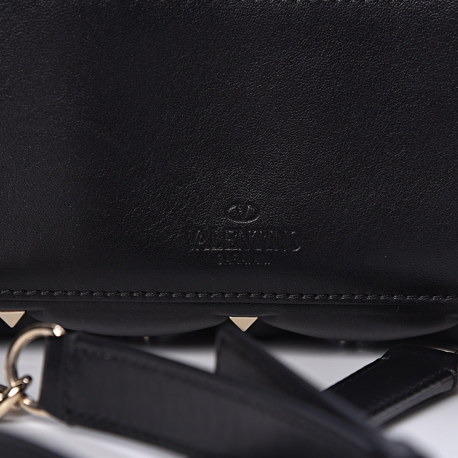 Valentino Garavani Nappa Candystud Crossbody Black 10 of 11