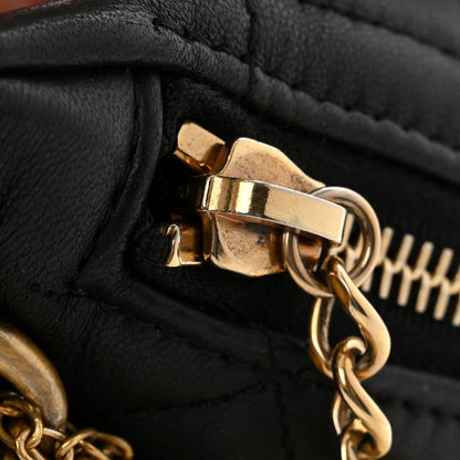 Chanel Lambskin Quilted All About Chains Waist Belt Bag Black 12 of 15