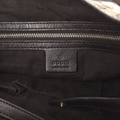 Gucci Monogram Medium GG Twins Shoulder Bag Brown 6 of 11