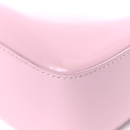 Prada Spazzolato Triangle Small Double Handle Crossbody Tote Alabastro 8 of 10