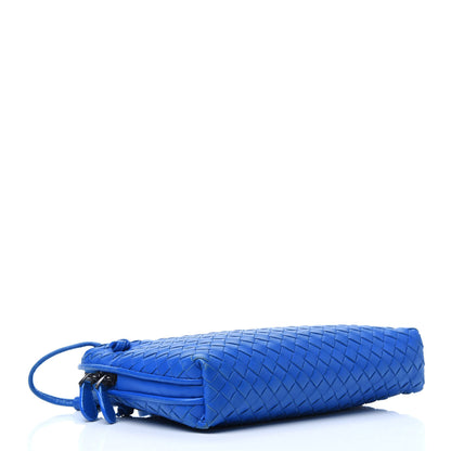 Bottega Veneta Nappa Intrecciato Pillow Crossbody Messenger Signal Blue 4 of 31